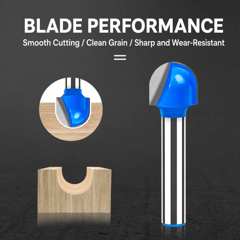 CUTQOR Multi-Profile 1/4-Inch Router Bit Series product detail