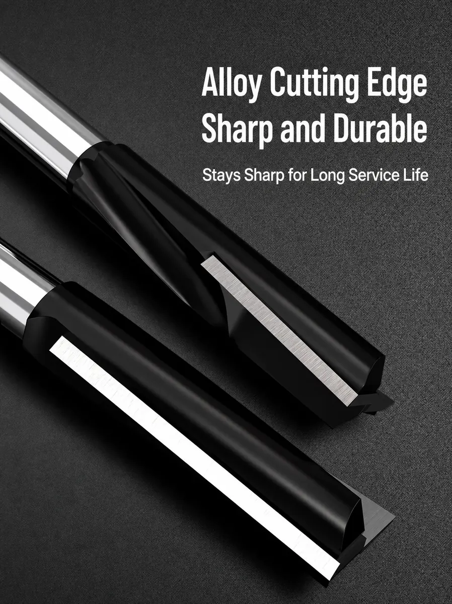 Sharp durable alloy cutting edges for long service life