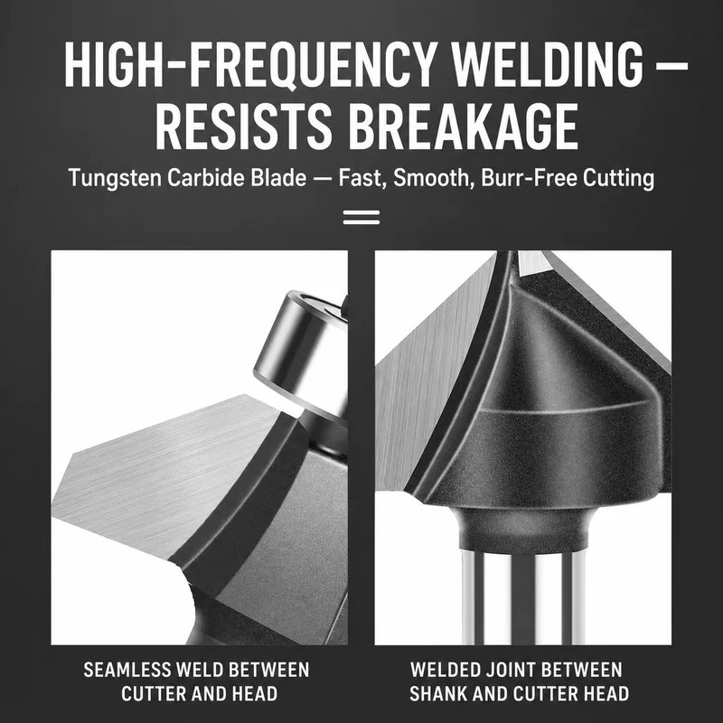 CUTQOR Multi-Profile 1/4-Inch Router Bit Series product detail