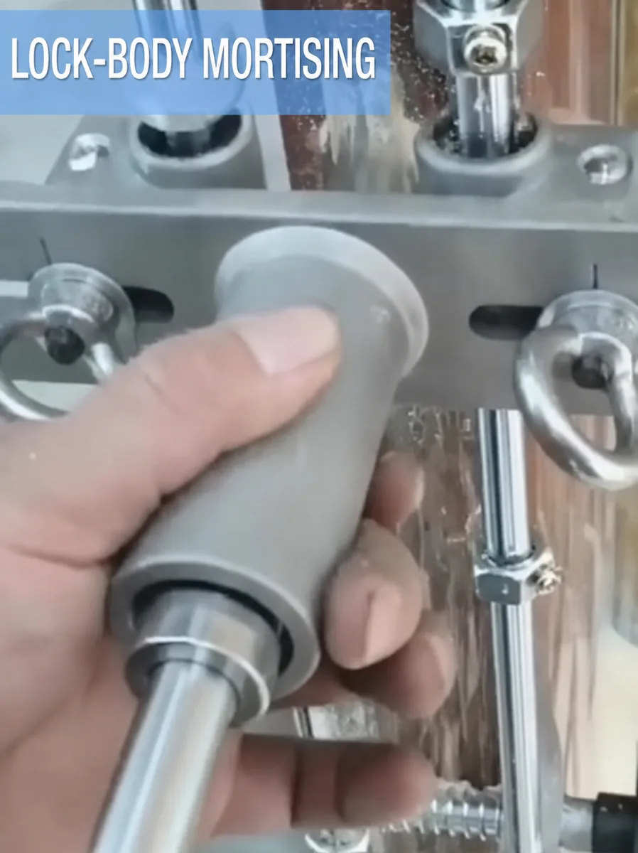 Lock-Body Mortising Application