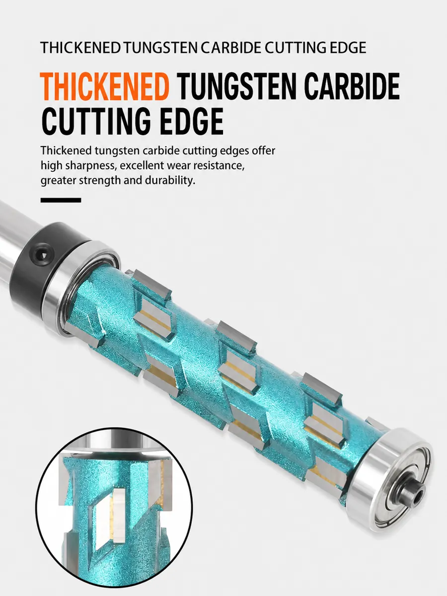 Thickened Carbide Edge Construction
