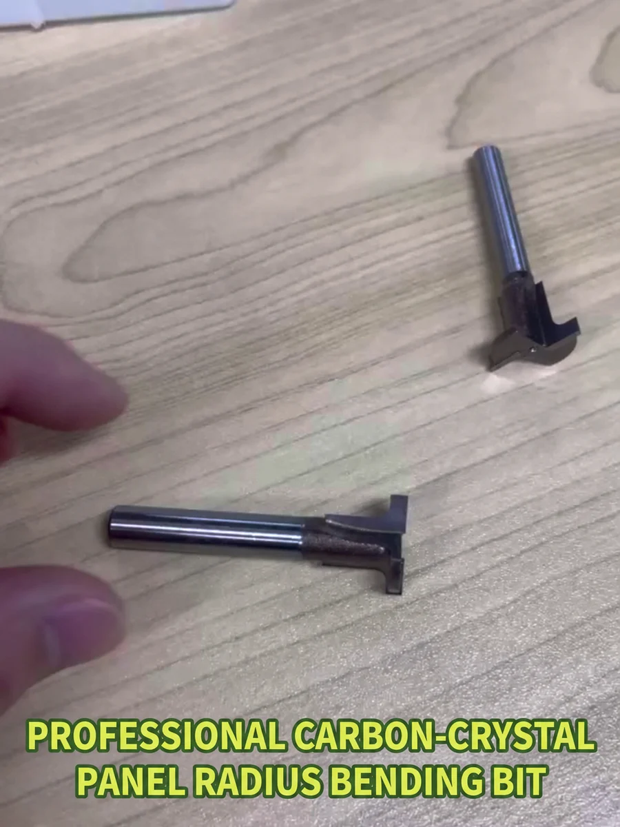 CUTQOR Carbon-Crystal Panel Radius Bending Router Bits product detail