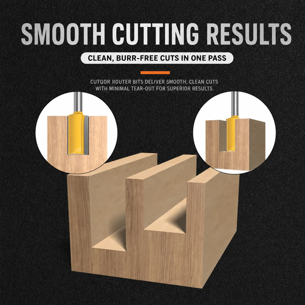 Clean and Burr-Free Slotting Results