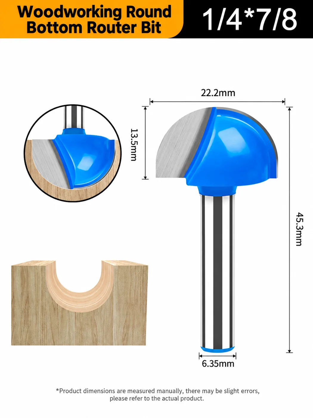CUTQOR 1/4-Inch 90° V-Groove Router Bits localized English product image 10032-en.webp