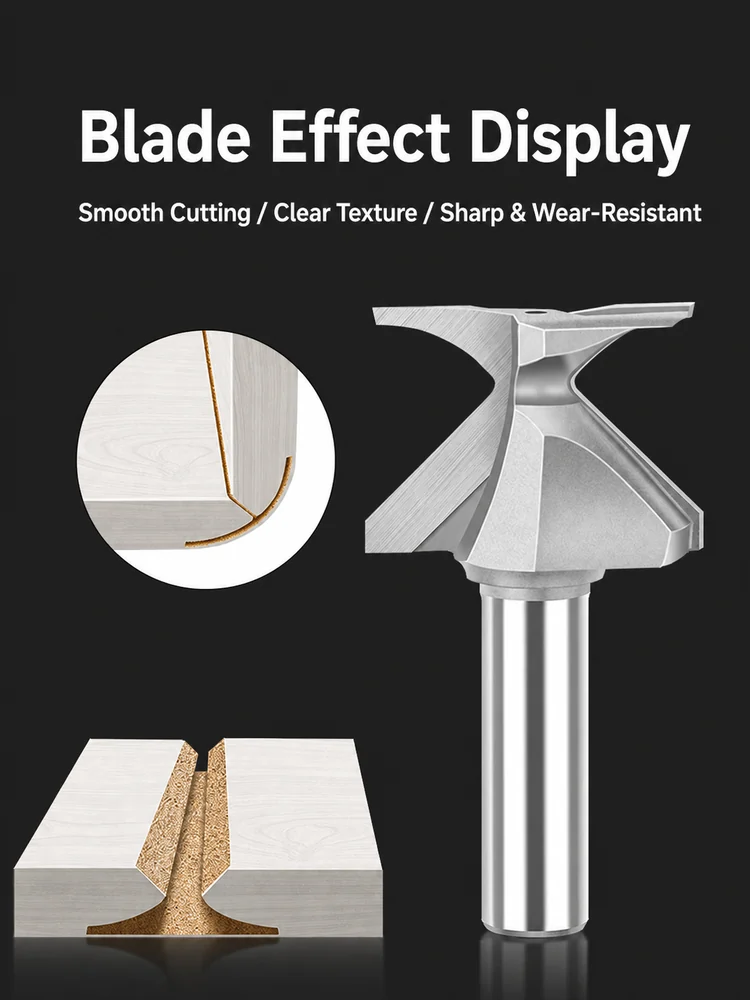 CUTQOR Integrated Radius Bending Router Bits product detail
