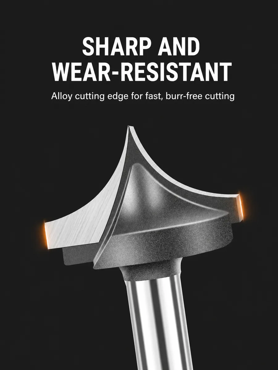 Sharp and Wear-Resistant Cutting Edge