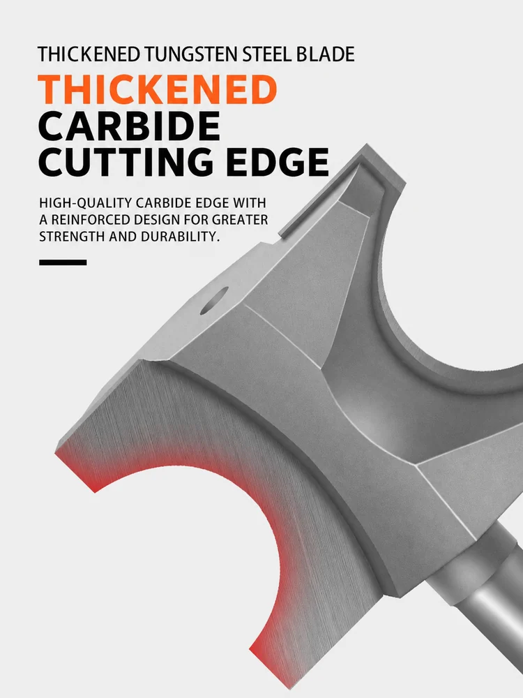 CUTQOR Full Bullnose & Half-Round Router Bits product detail