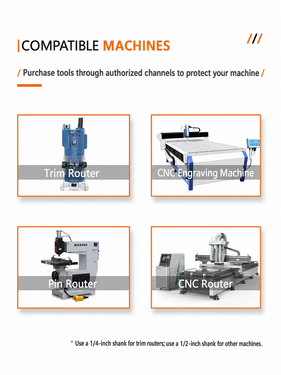 Trim router engraving machine pin router and CNC router selection