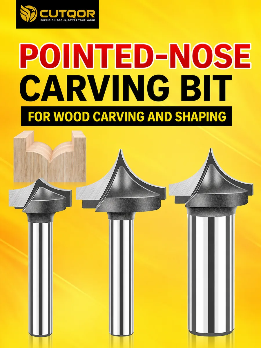 Pointed-Nose Carving Bit Product Range