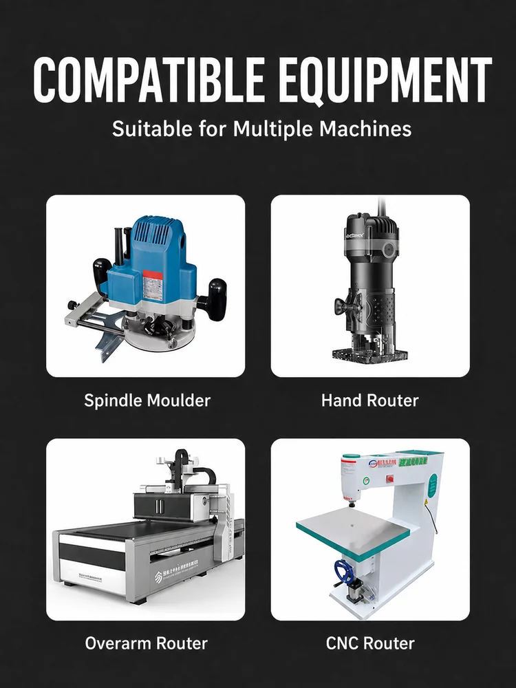 CUTQOR Double-R Molding Router Bits product detail