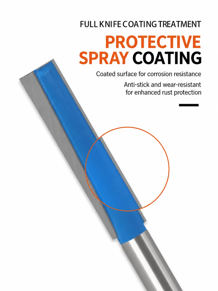 Protective coating and sharp edge detail