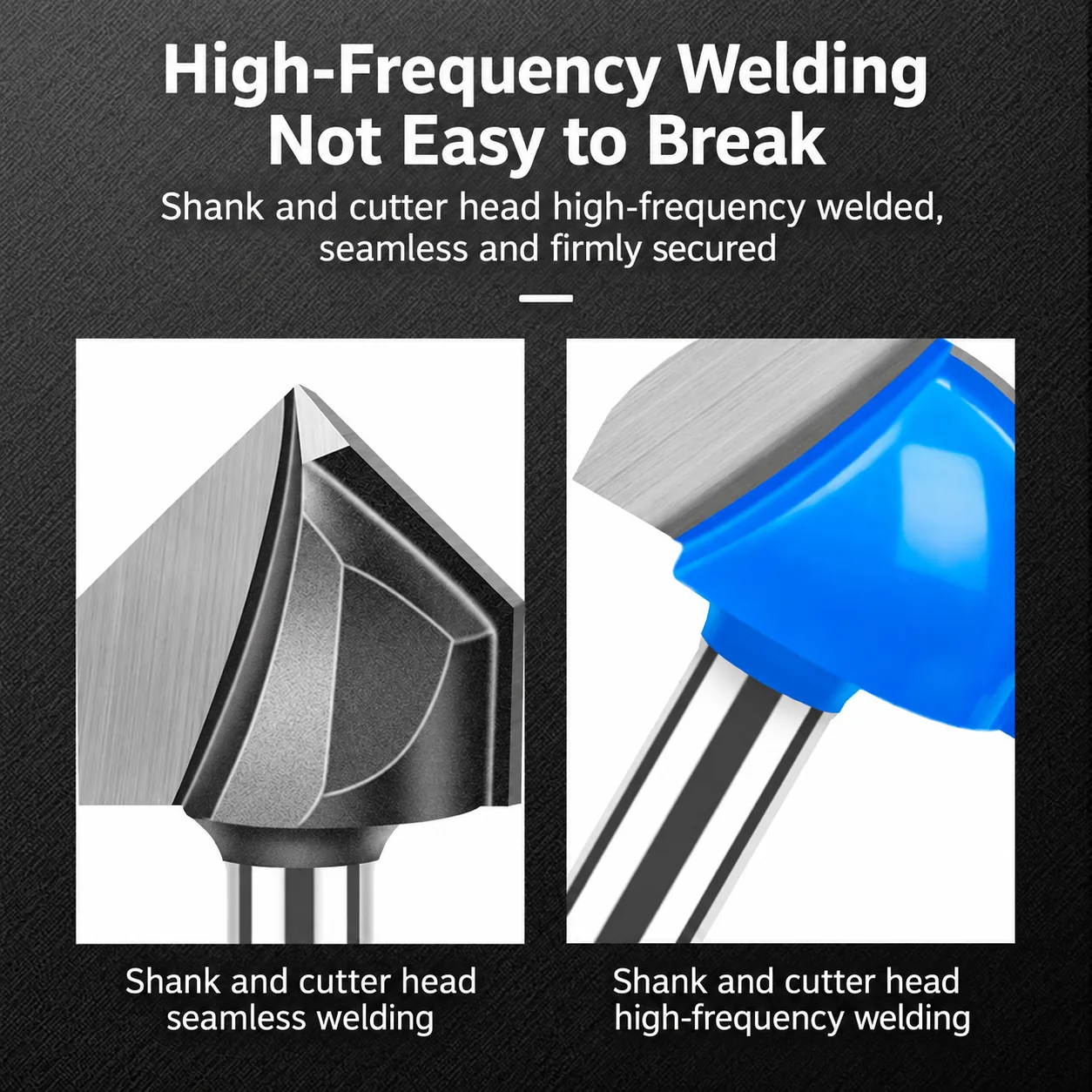 CUTQOR 1/4-Inch 90° V-Groove Router Bits localized English product image 10038-en.webp