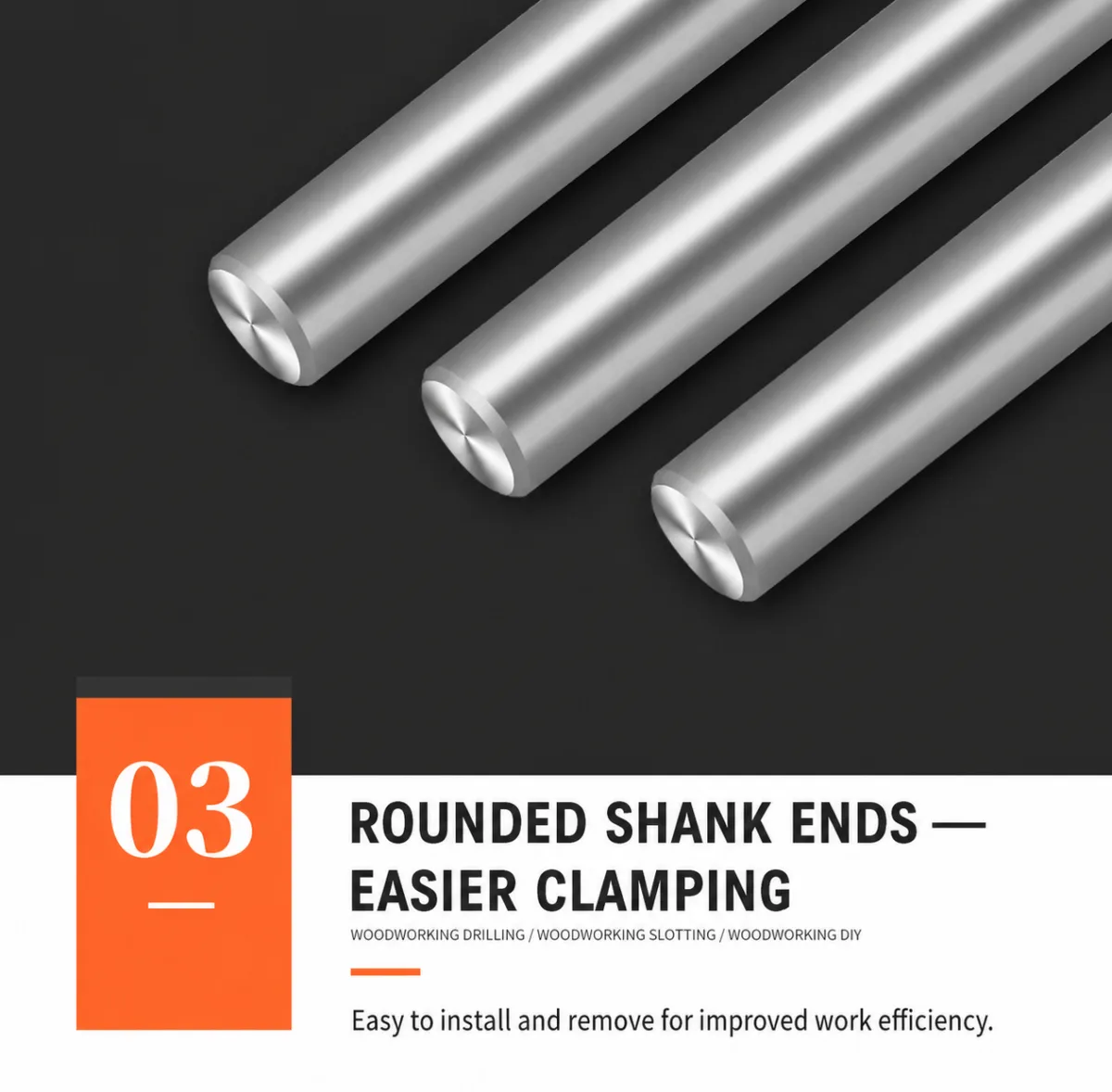 45° Chamfer Router Bit 1/4 × 5/16 for Woodworking - product detail 6