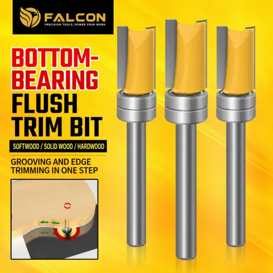 Flush Trim Router Bits