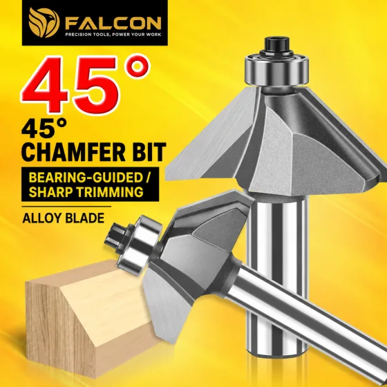 Chamfer & Bevel Router Bits