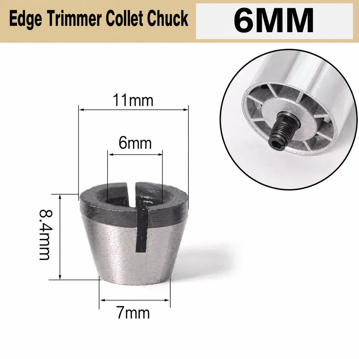 Professional Straight Router Bit 6 × 6 × 30 - product detail 10