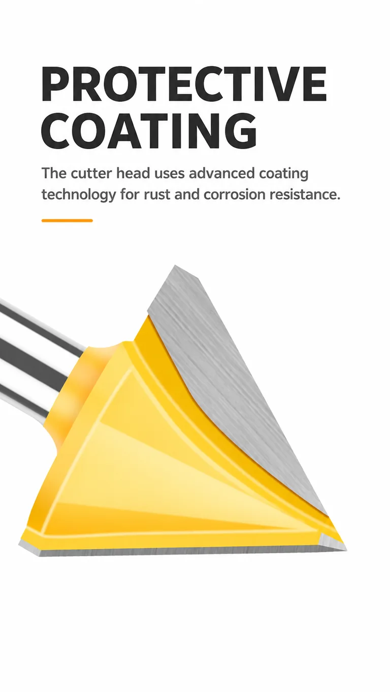 3D V-Groove Router Bit 6 × 13 × 90° - product detail 3
