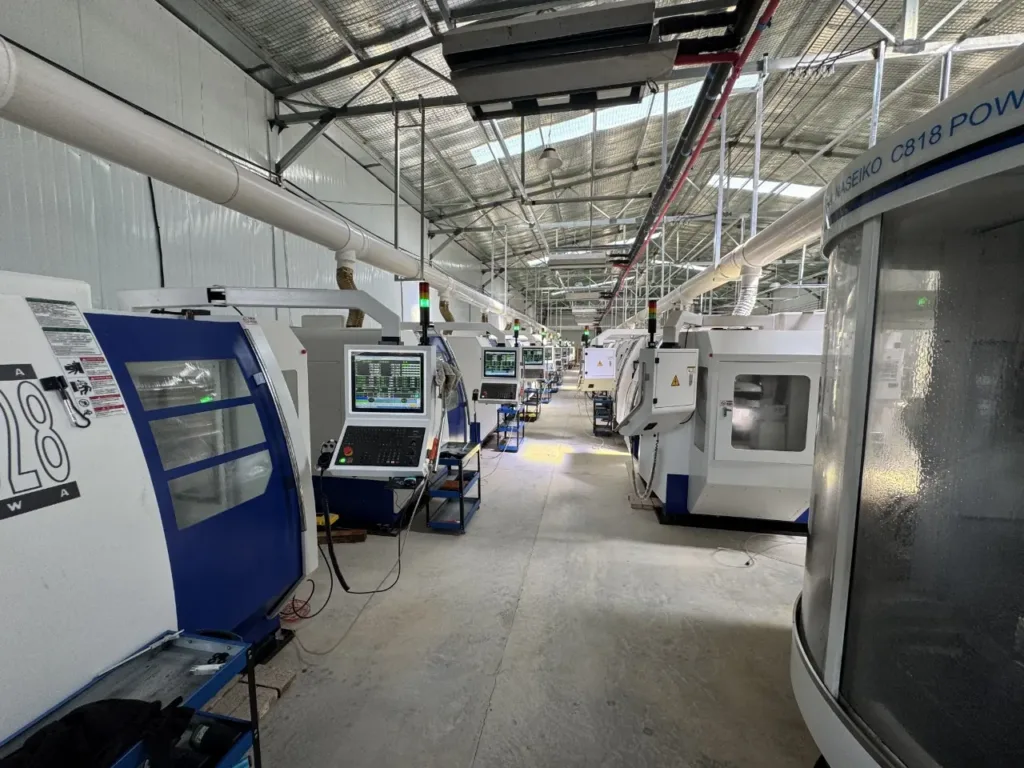 Cutting tool production equipment supporting CUTQOR orders