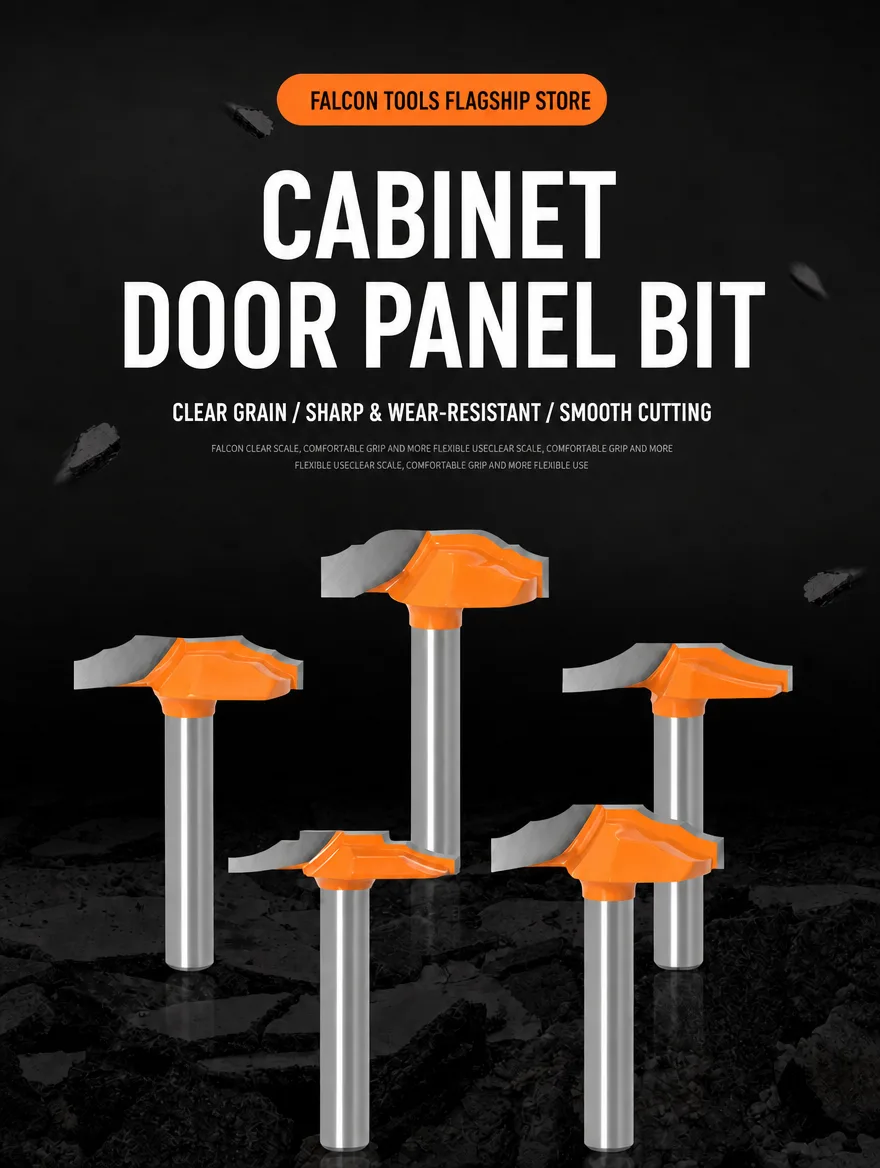 Cabinet Door Panel & Decorative Edge Router Bit 08161329 - product detail 1