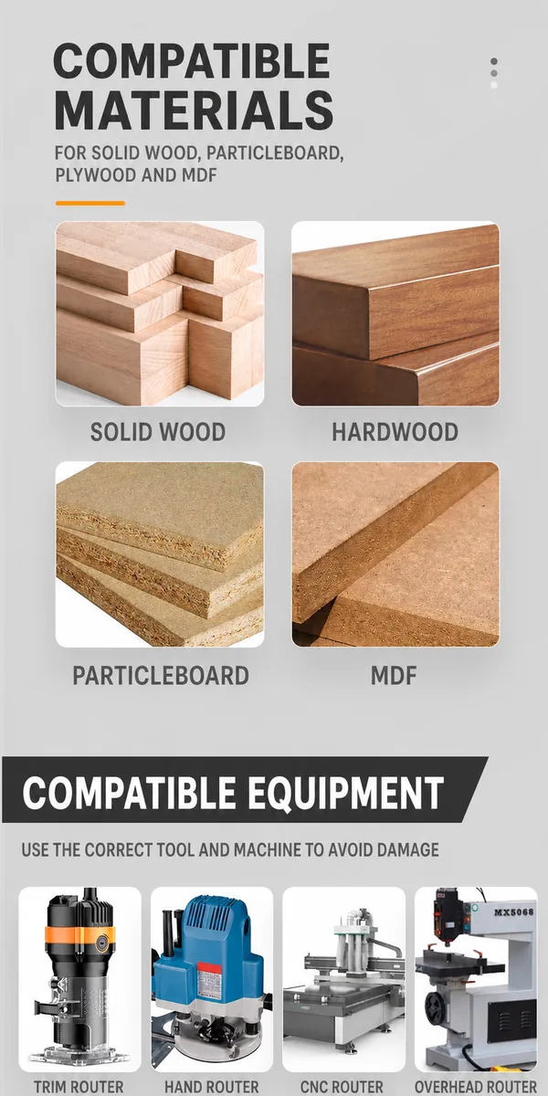 Compatible Materials and Equipment