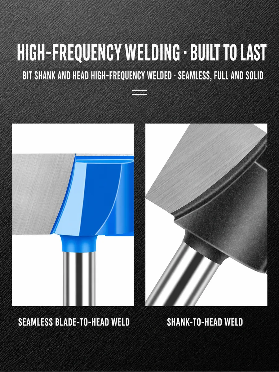 Welded Shank and Cutter Construction