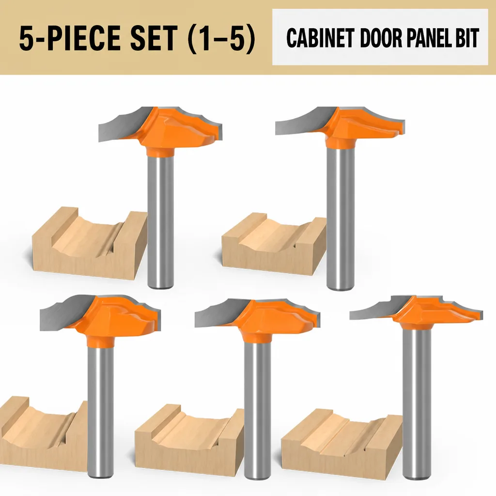 Cabinet Door Panel & Decorative Edge Router Bit 08161329 - product detail 9