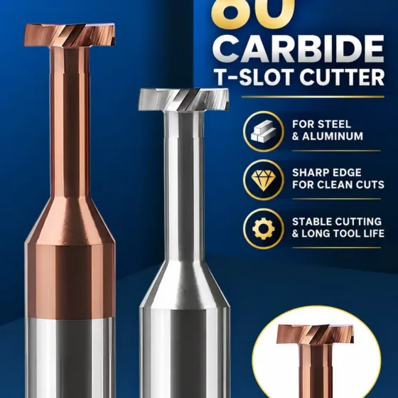 60° Carbide T-Slot Cutters — translated original product image