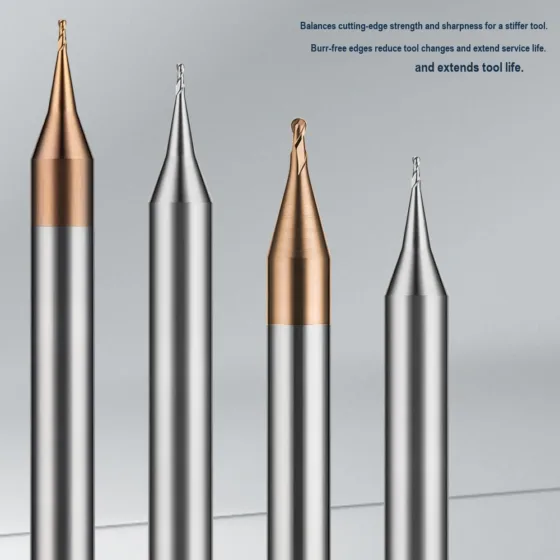 Micro-Diameter Carbide Flat & Ball Nose End Mills translated product image 10008