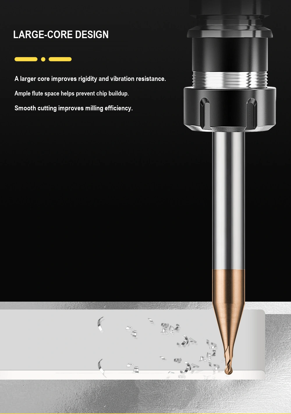 Micro-Diameter Carbide Flat & Ball Nose End Mills translated product image 10010