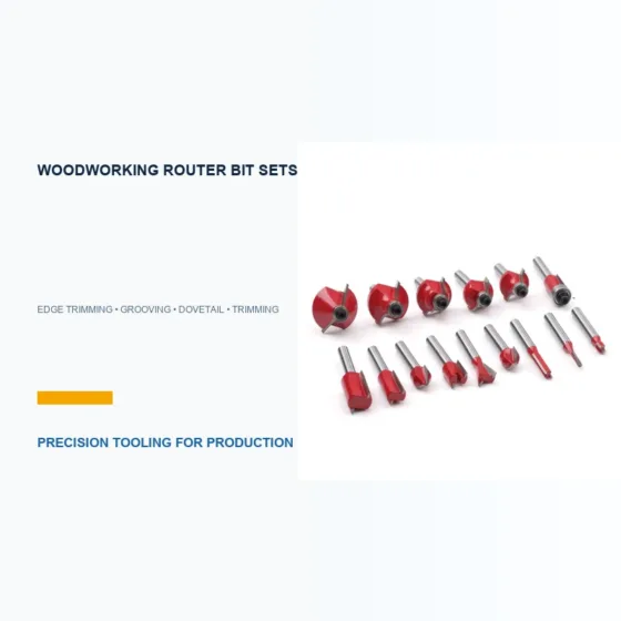 Woodworking Router Bit Sharpening & Carving Set product image